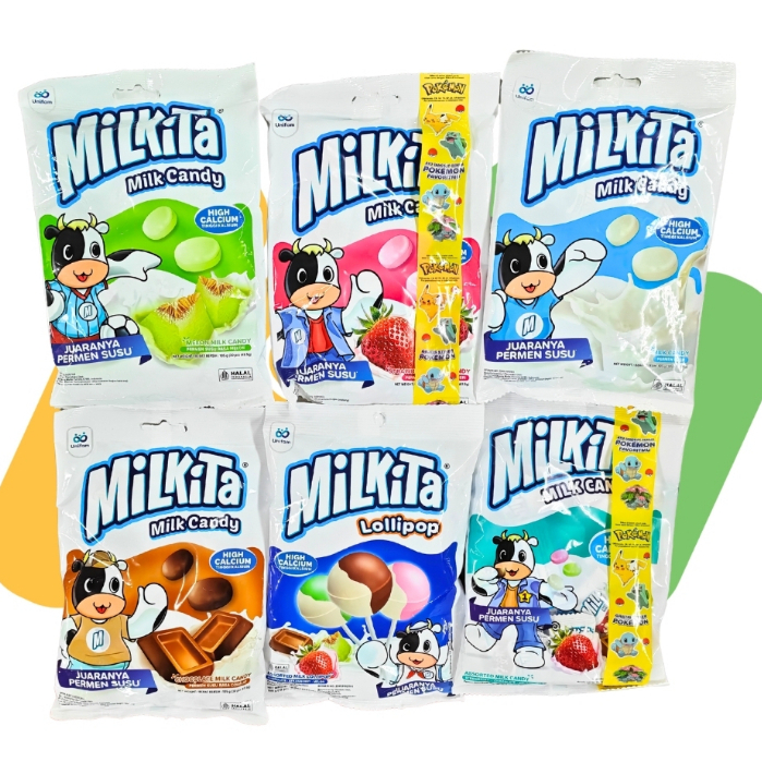 PERMEN MILKITA / MILKITA MILK CANDY / PERMEN LOLLIPOP MILKITA
