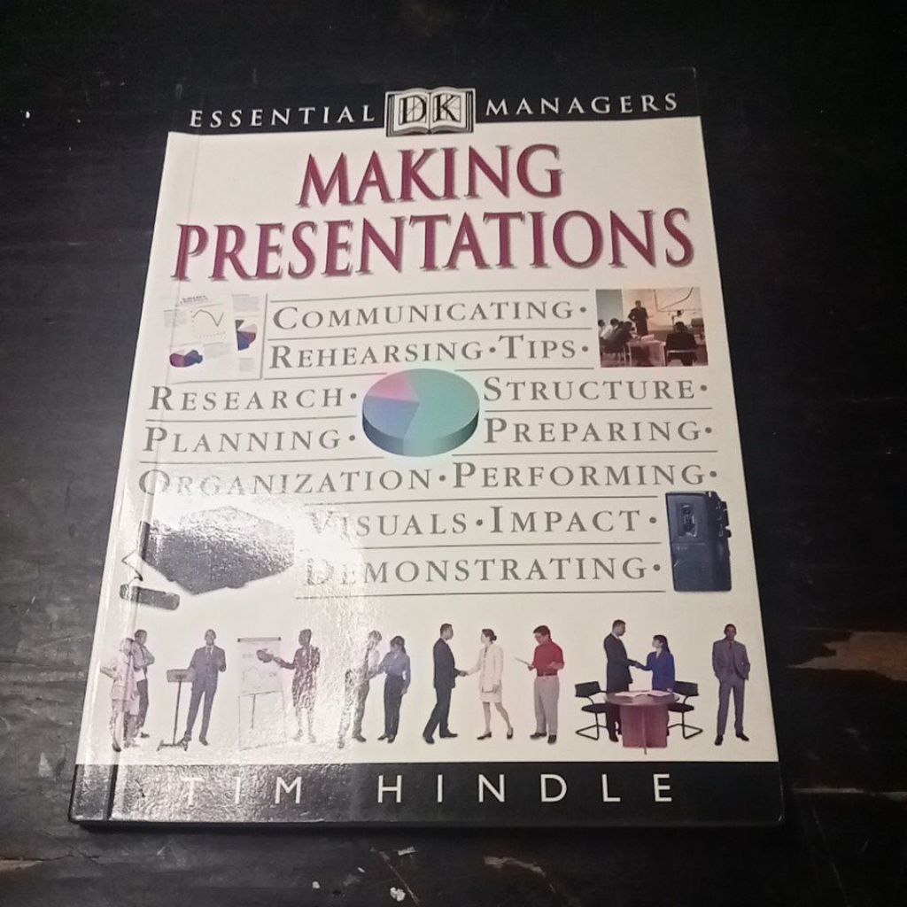BUKU PRELOVED ESSENTIAL MANAGERS MAKING PRESENTATIONS