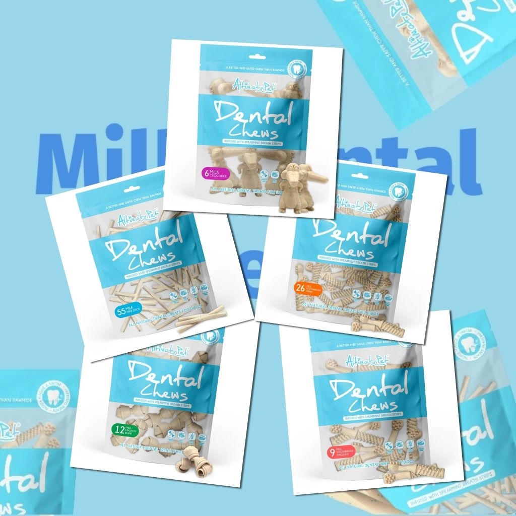 Altimate Pet Dental Chews Milk 150g