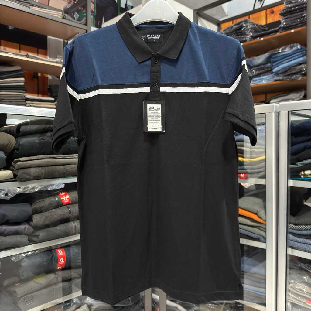 CUCI GUDANG KAOS POLO Kaos Polo Cressida Pria | Kaos Kerah Cressida | 100% Cressida Original