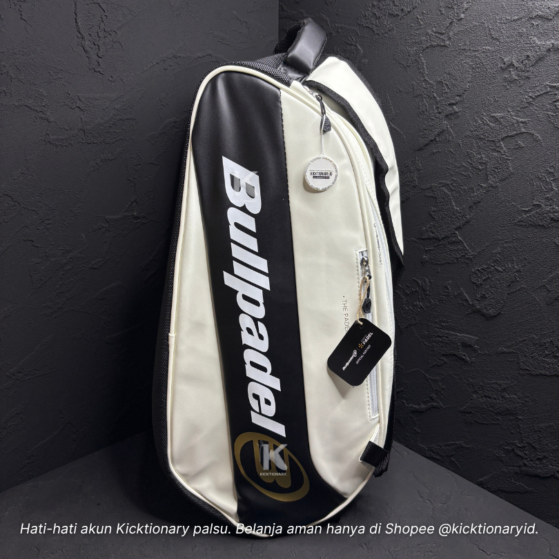 Bullpadel BPP25001 Vertex Premier White Padel Racket Bag (100% Authentic)