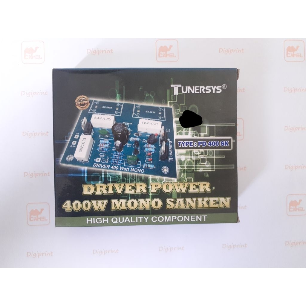 Driver Power Sanken 400 watt Mono