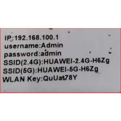 Modem Atau Router Huawei HG8245U Dual band Bekas Normal