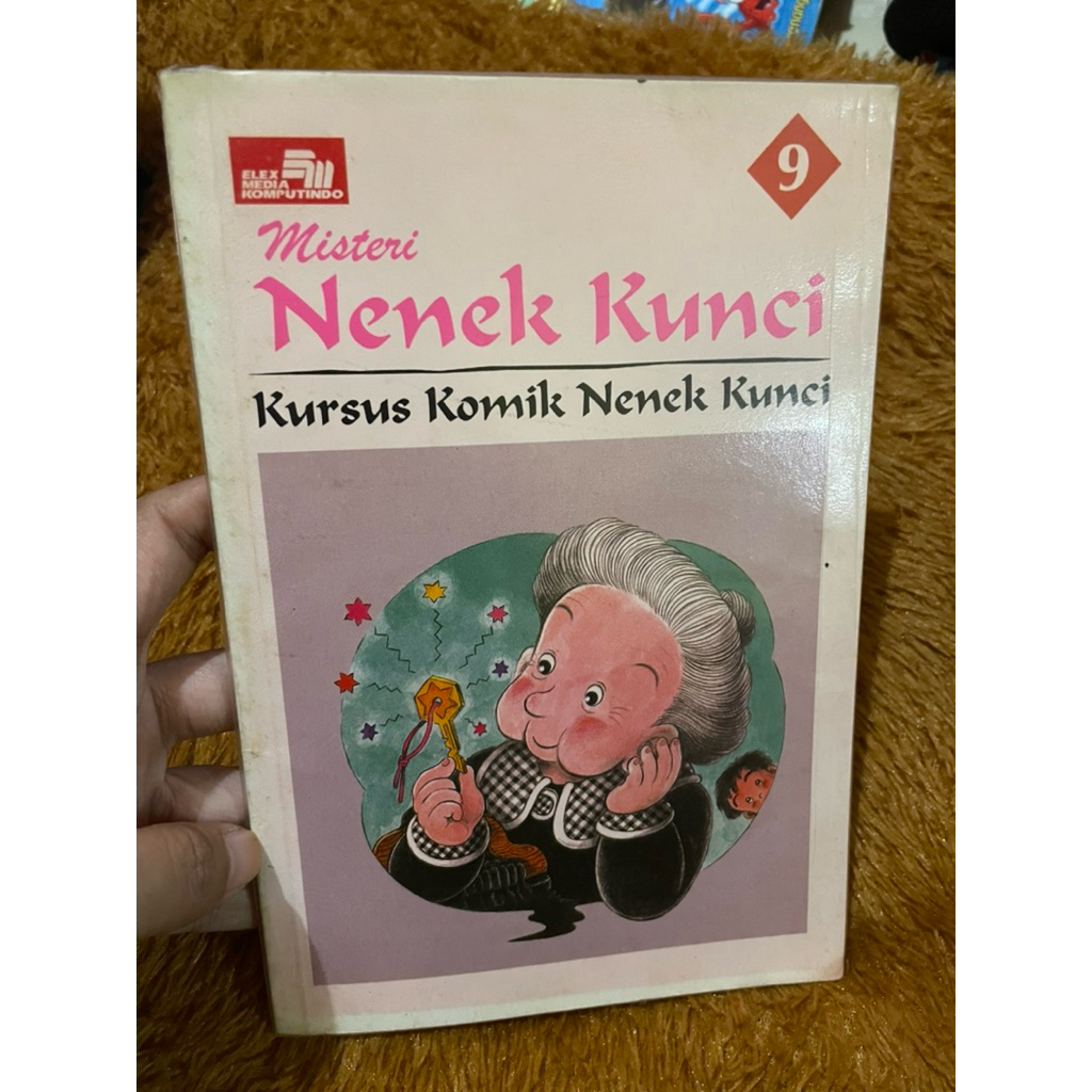 Buku Cerita Anak-Misteri Nenek Kunci no 9,Kursus Komik Nenek Kunci