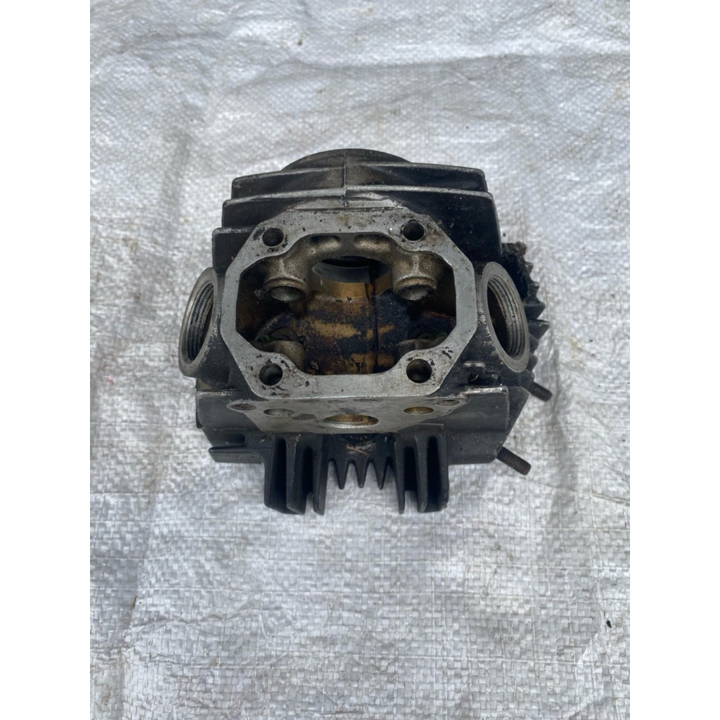 blok block silinder cylinder kop cop depan supra x lama old grand porting original copotan