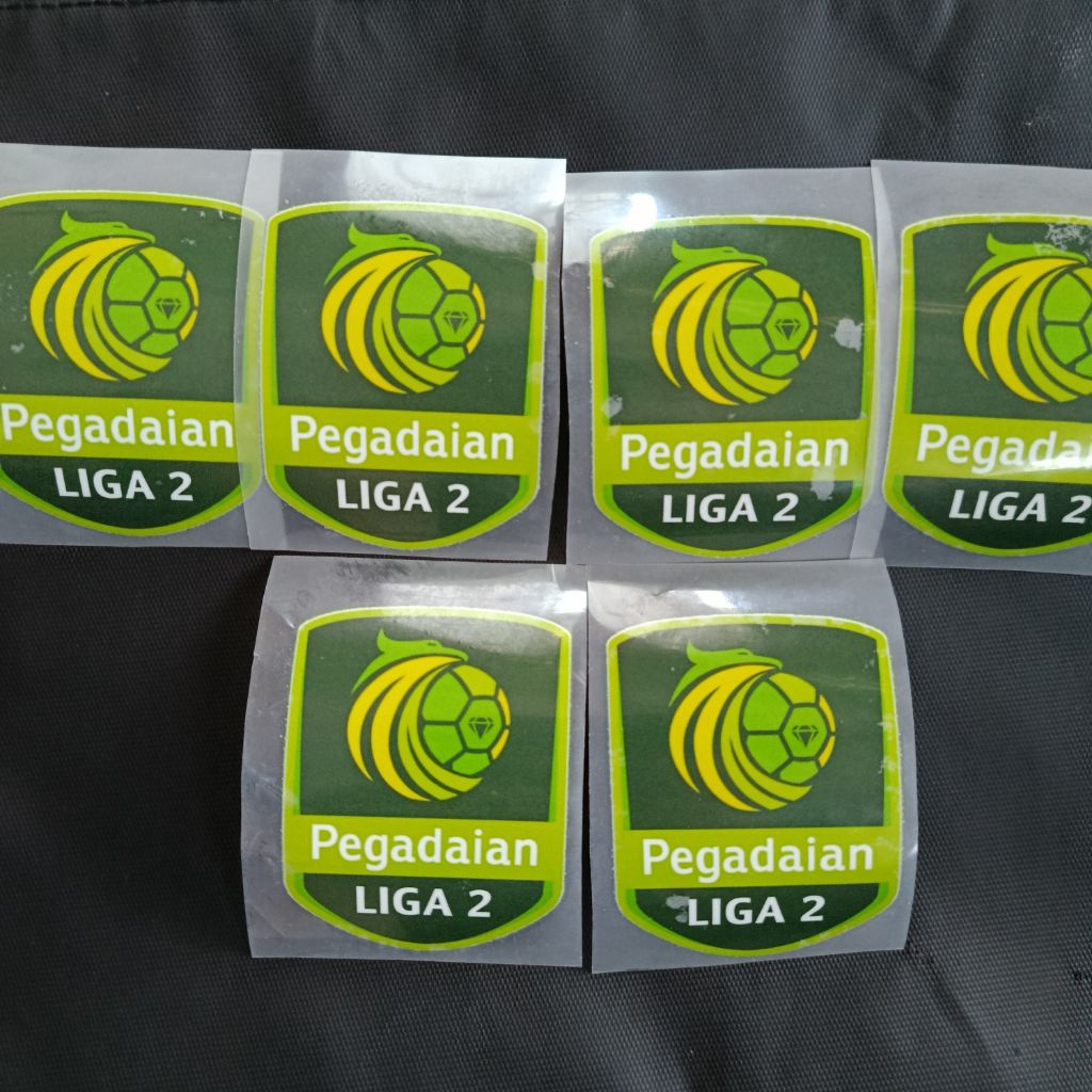 SABLON DTF PATCH LIGA 2 PEGADAIAN HIGH QUALITY