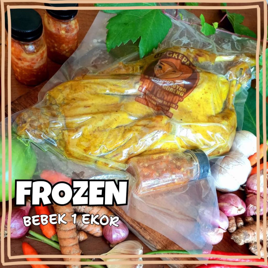 Bebek 1 Ekor dan Ayam Kampung 1 Ekor