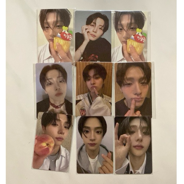 [GANTI JNE] READY STOCK WTS PC PHOTOCARD PC ALD1 SANGWON LEO