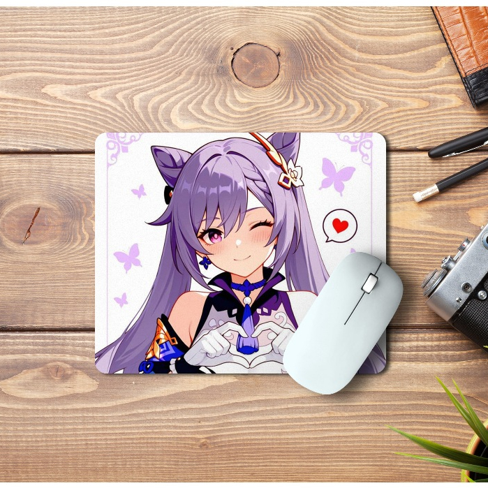 MOUSEPAD KEQING GENSHIN IMPACT / MOUSE PAD KEQING GENSHIN IMPACT / MOUSE PAD CUSTOM GENSHIN IMPACT