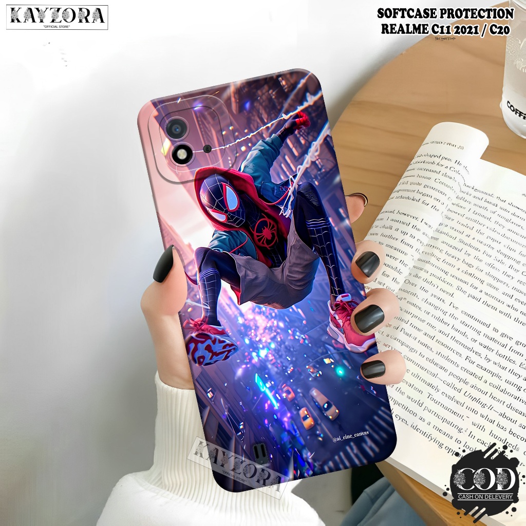 Case REALME C11 2021 / C20 Terbaru - Fashion Case Kartun - Casing REALME C11 2021 / C20 - Silikon Pr