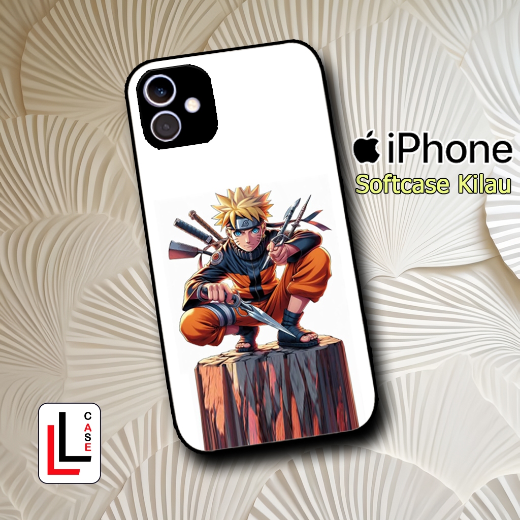 {LL1875} Softcase Glossy Iphone 11 12 13 14 15 Pro Max Mini X XR 6 7 8 Case IP Premium Kilau Mirror 