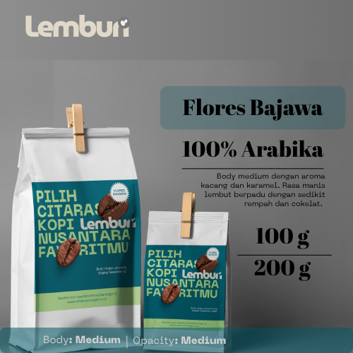 Kopi Arabika Flores Bubuk & Biji Kopi Fresh Roast  | Biji Kopi | Beans Kopi | Kopi Flores