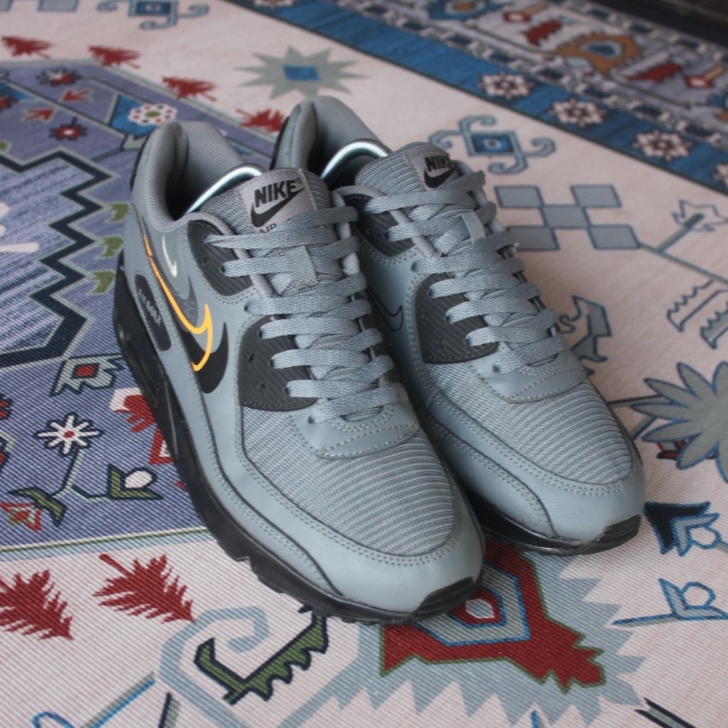 Nike air max 90 'multi swoosh grey'
