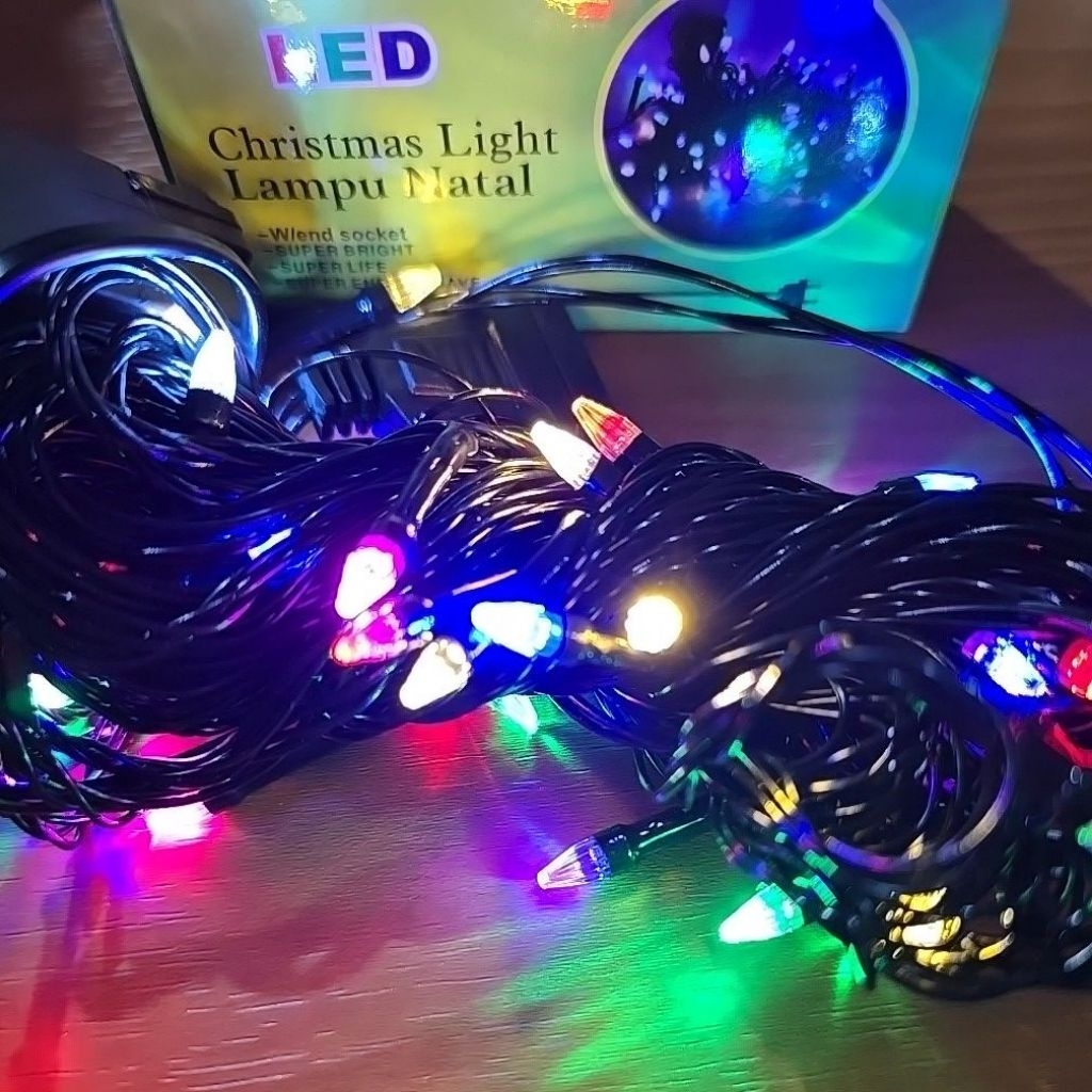 LAMPU HIAS LED 8M WARNA WARNI / LAMPU HIAS WARNA WARNI 8M LAMPU HIAS WARNA WARNI 8M