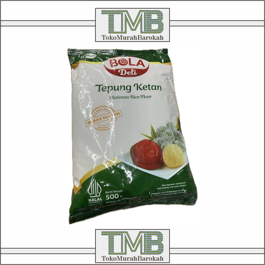 Tepung Ketan & Tepung Beras Bola Deli 500gr