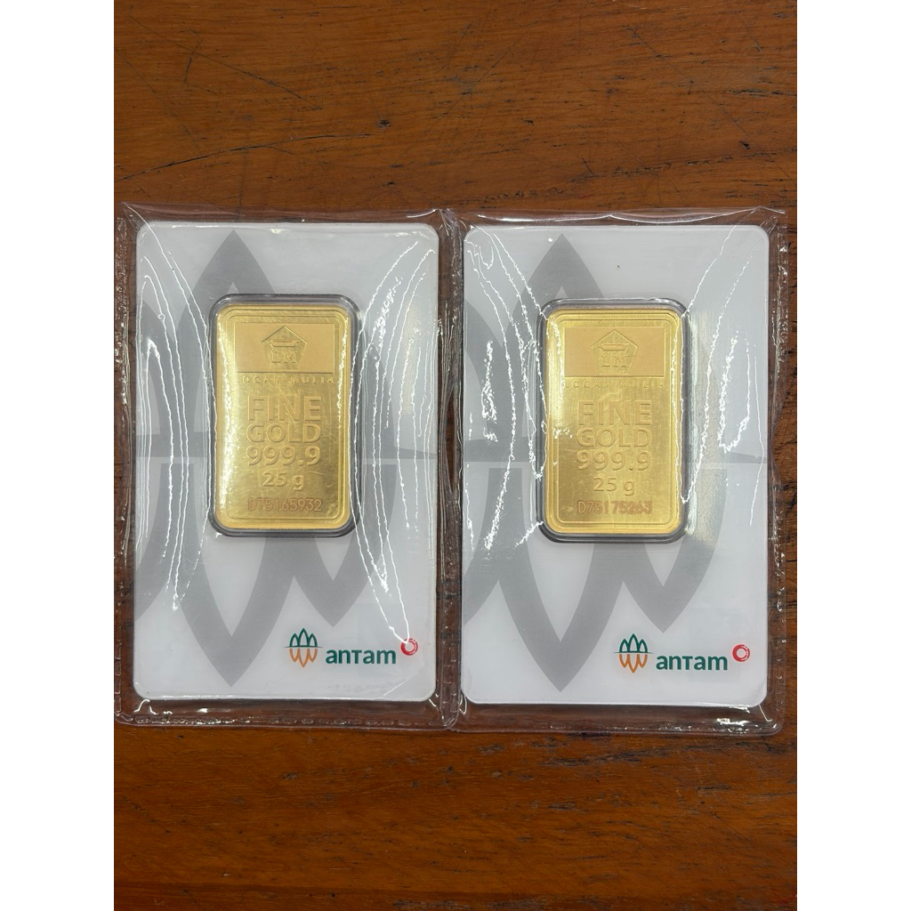 LM ANTAM 25GR 2025 BRAND NEW CERTIEYE