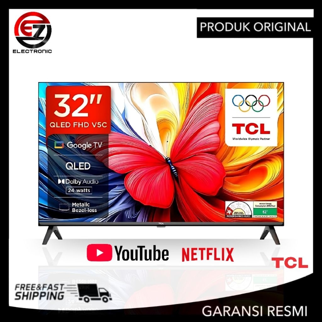 TCL 32V51C QLED 32 Inch Google TV FHD 32V51C