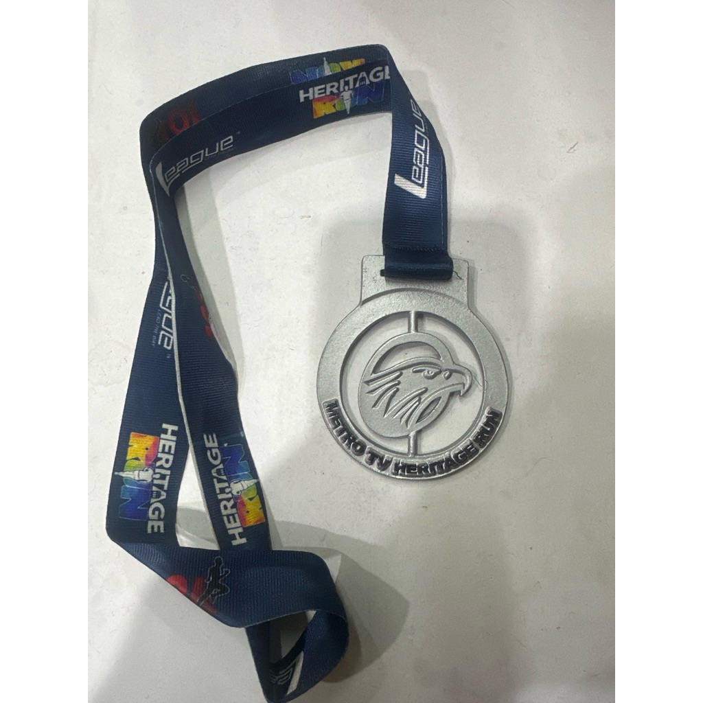 medali Metro TV Heritage Run