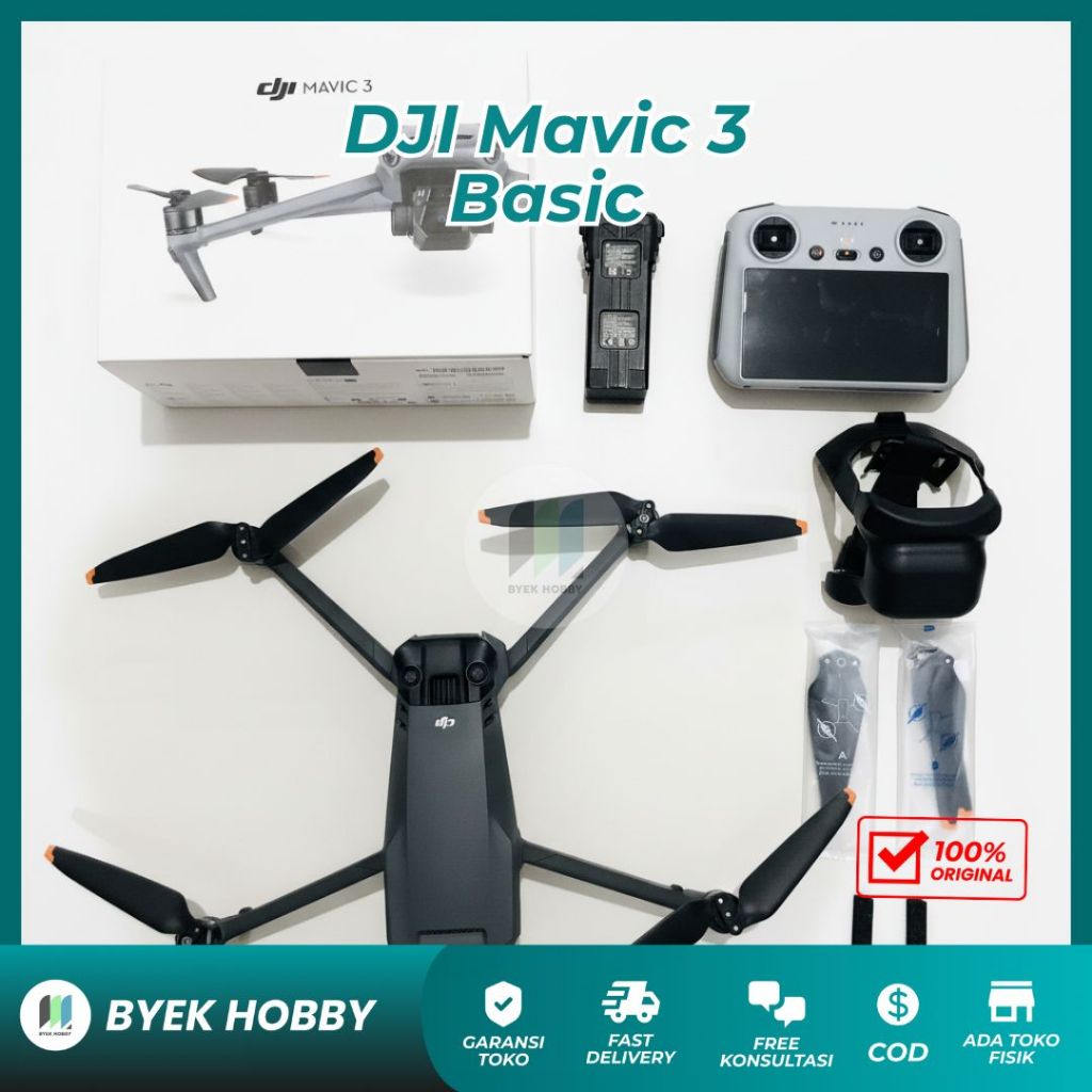 Original DJI Mavic 3 Dual Camera Basic RC RC-N1 / RC N1 / RC Pro Drone Second