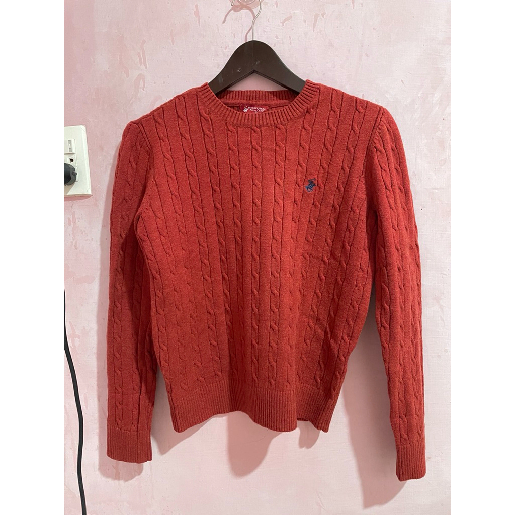 sweater polo Beverly Hills club