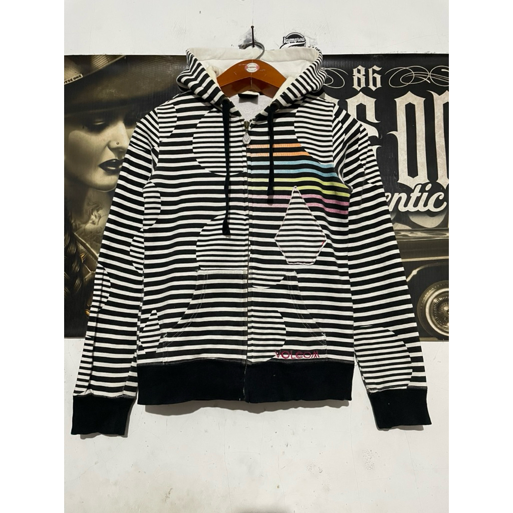 zip hoodie volcom second