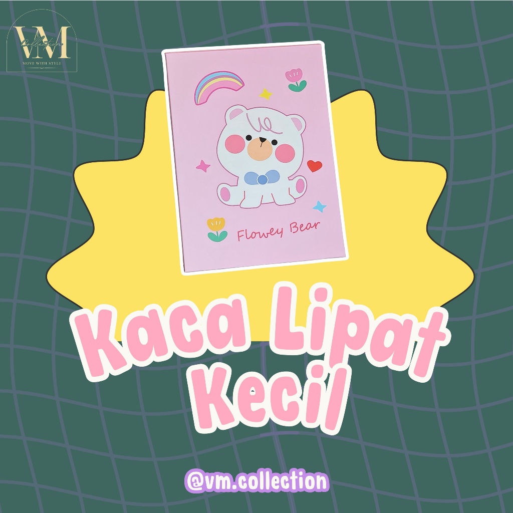Kaca Lipat Kecil | Cermin Lipat | Kaca Kecil | Cermin Lipat Kecil