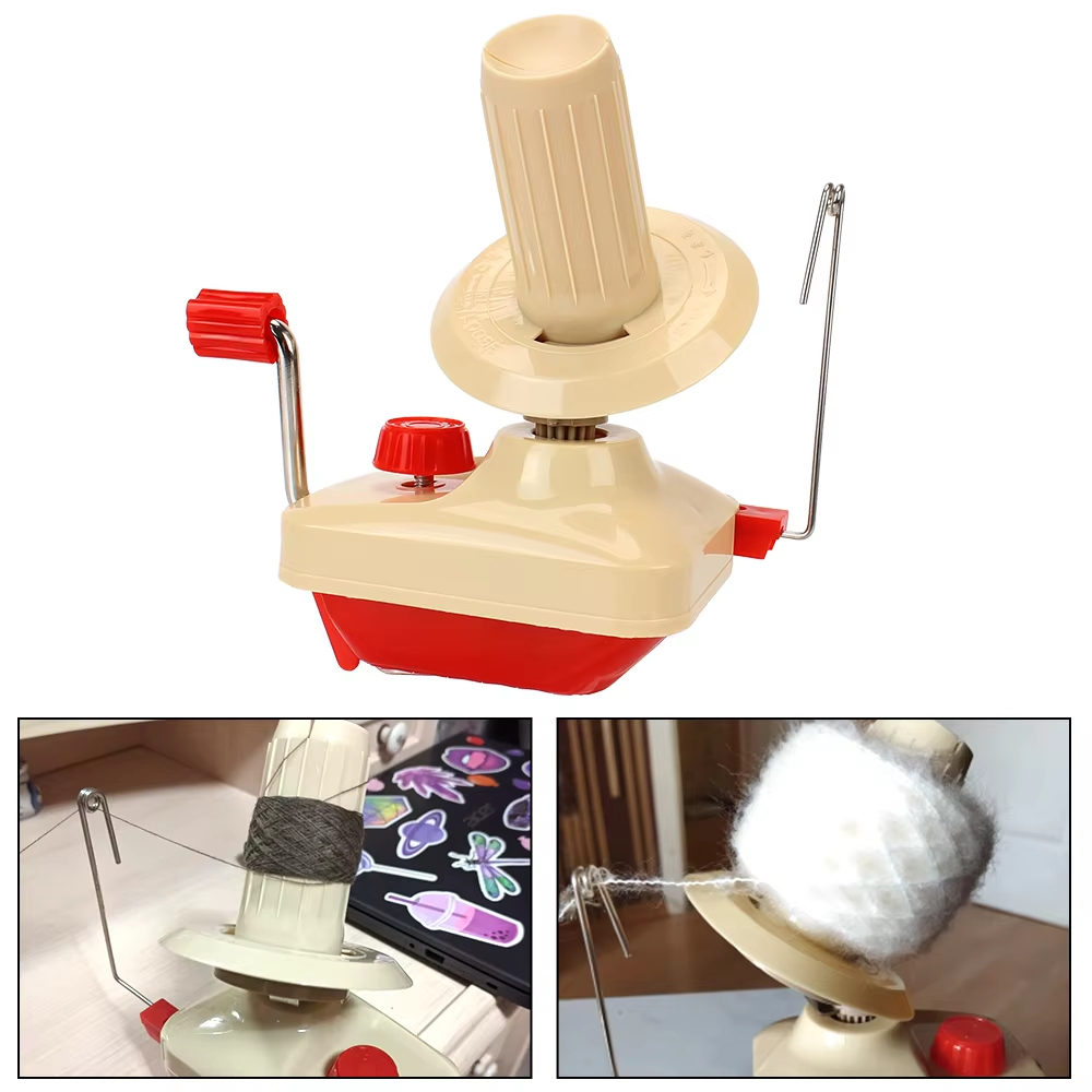 Alat Penggulung Benang Rajut Manual Wool Winder | Penggulung Gulungan Benang Meja Adjustable
