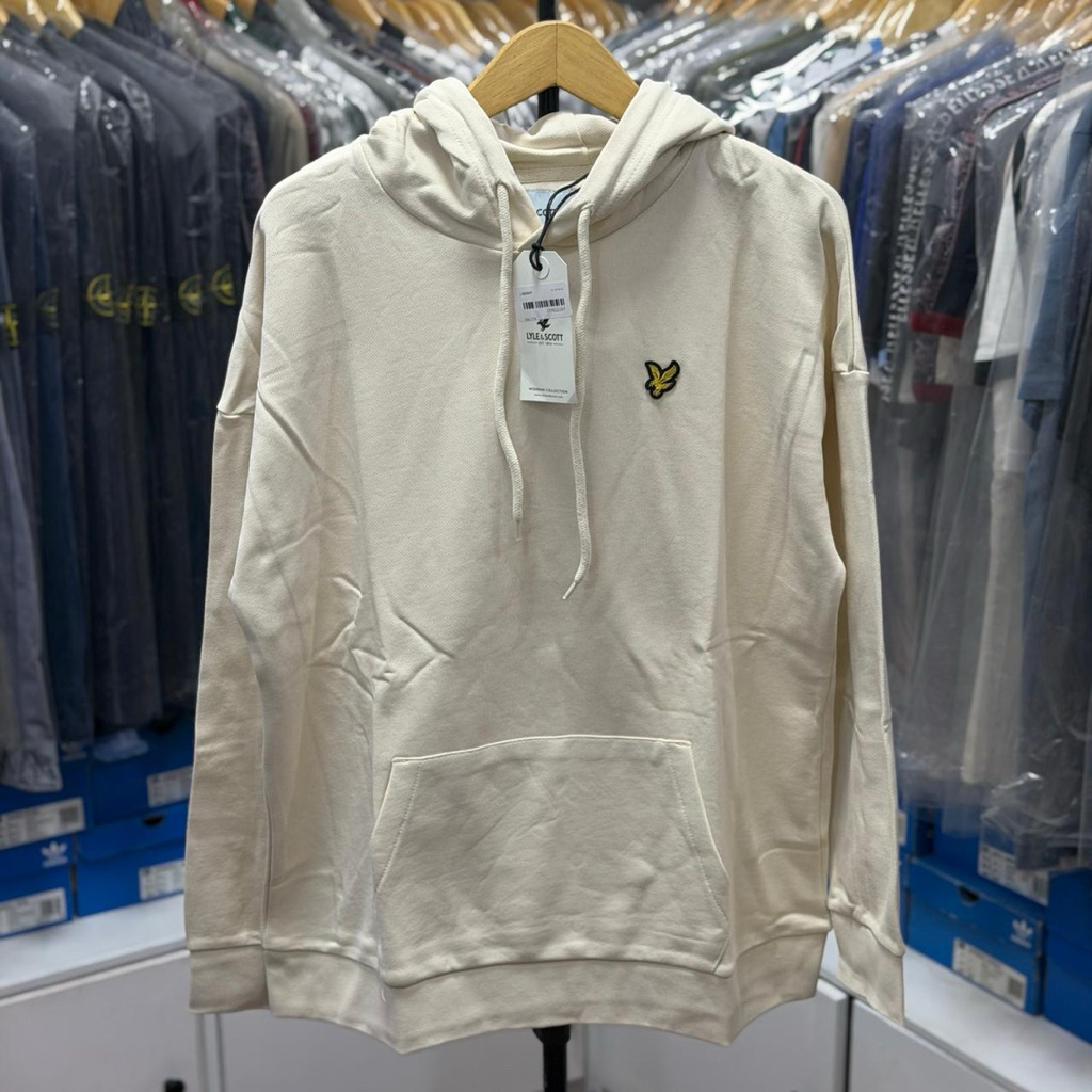 Hoodie Lyle Scott Beige BNWT Original 100% Size : XS ( 65 x 50 ) L ( 72 X 58 ) Model tinggi 175 cm b