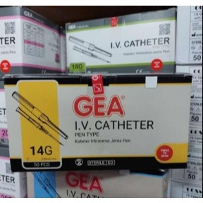 I.V Catheter 14G GEA Box 50Pcs/Abbocath 14 GEA Box 50Pcs