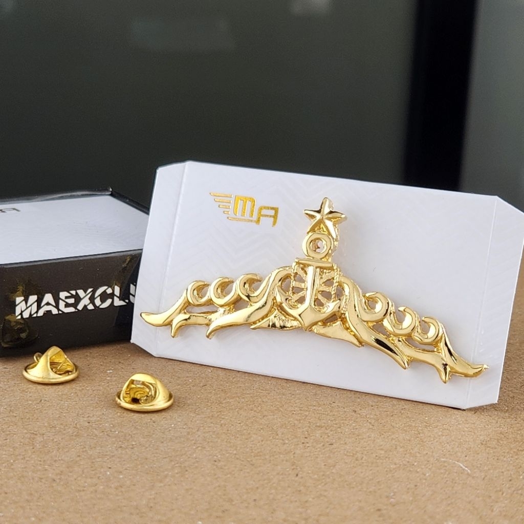 WING LAYAR PDH BRIVET BREVET PIN PELAYARAN