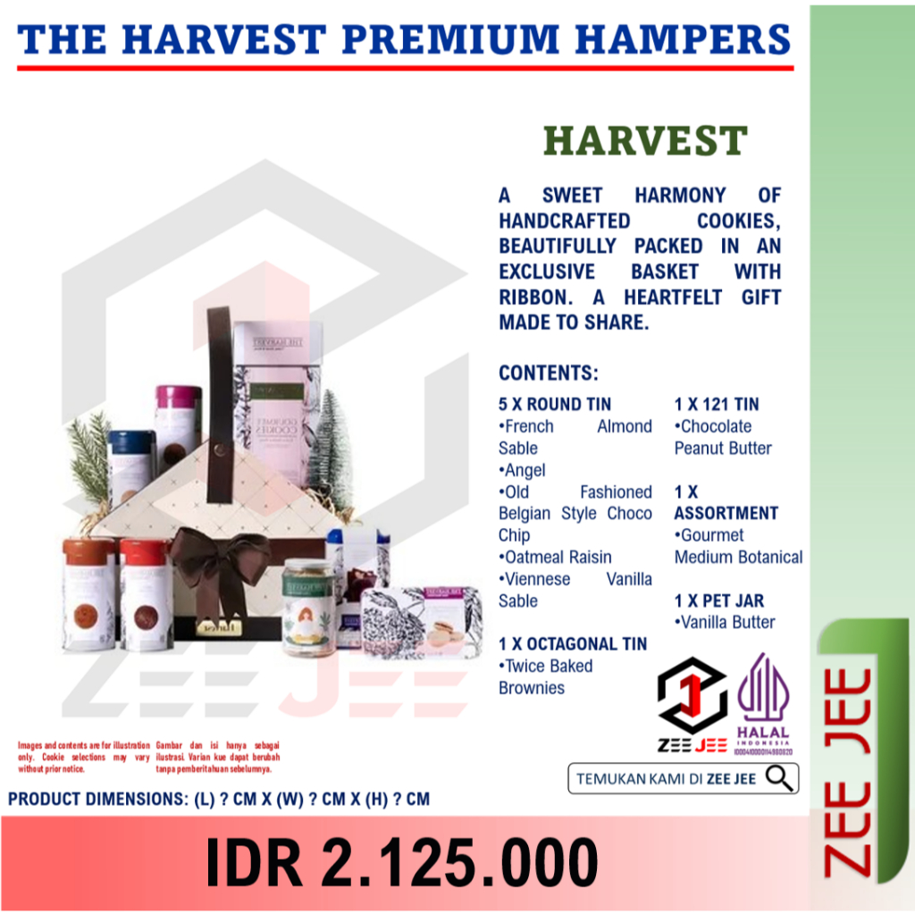THE HARVEST PREMIUM HAMPERS - HARVEST