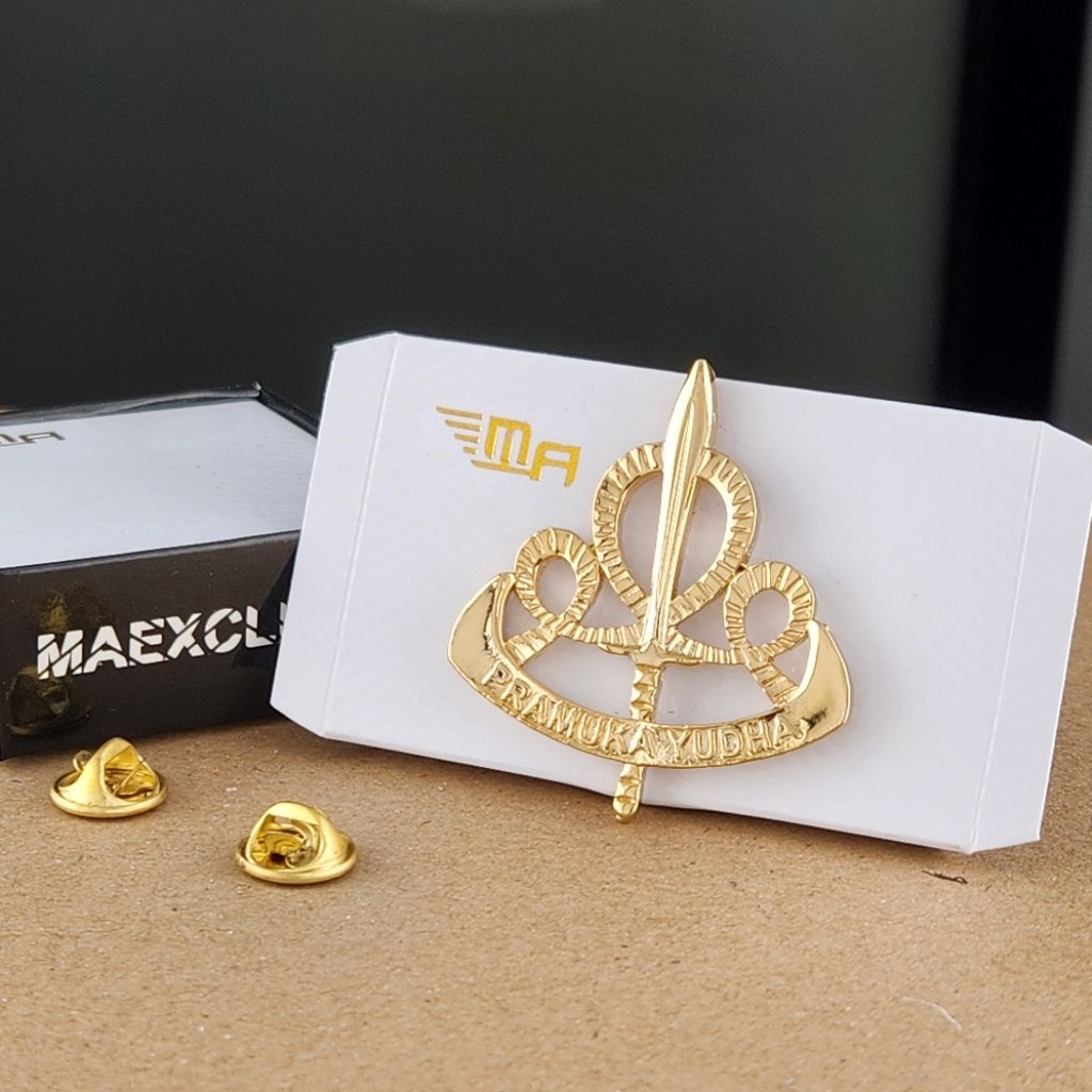 WING AKMIL PRAMUKA YUDHA BREVET BRIVET AKMIL YUDHA PRAMUKAYUDHA PIN