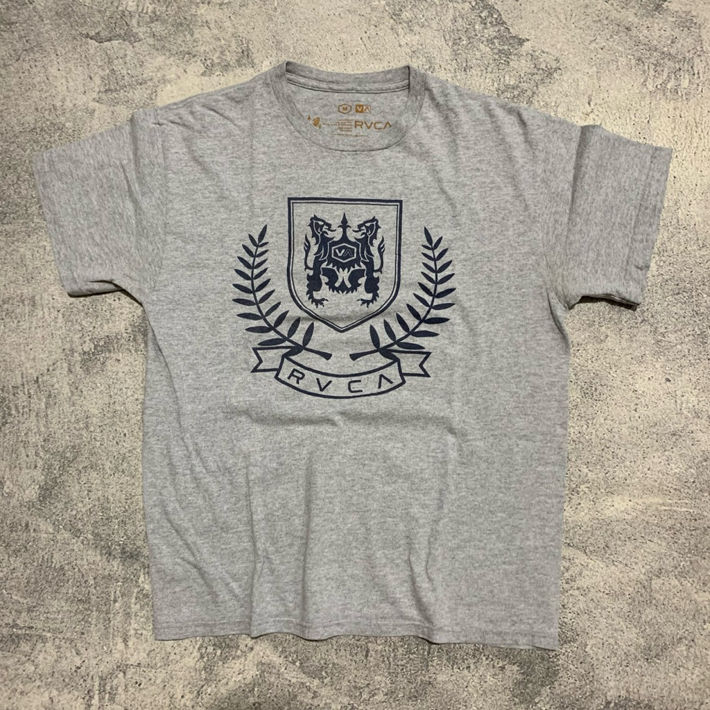 Rvca T Shirt Grey