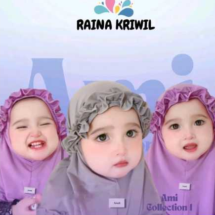 jilbab bayi 0-6 bulan | 6-12 bulan | 1-3 tahun RAINA KRIWIL