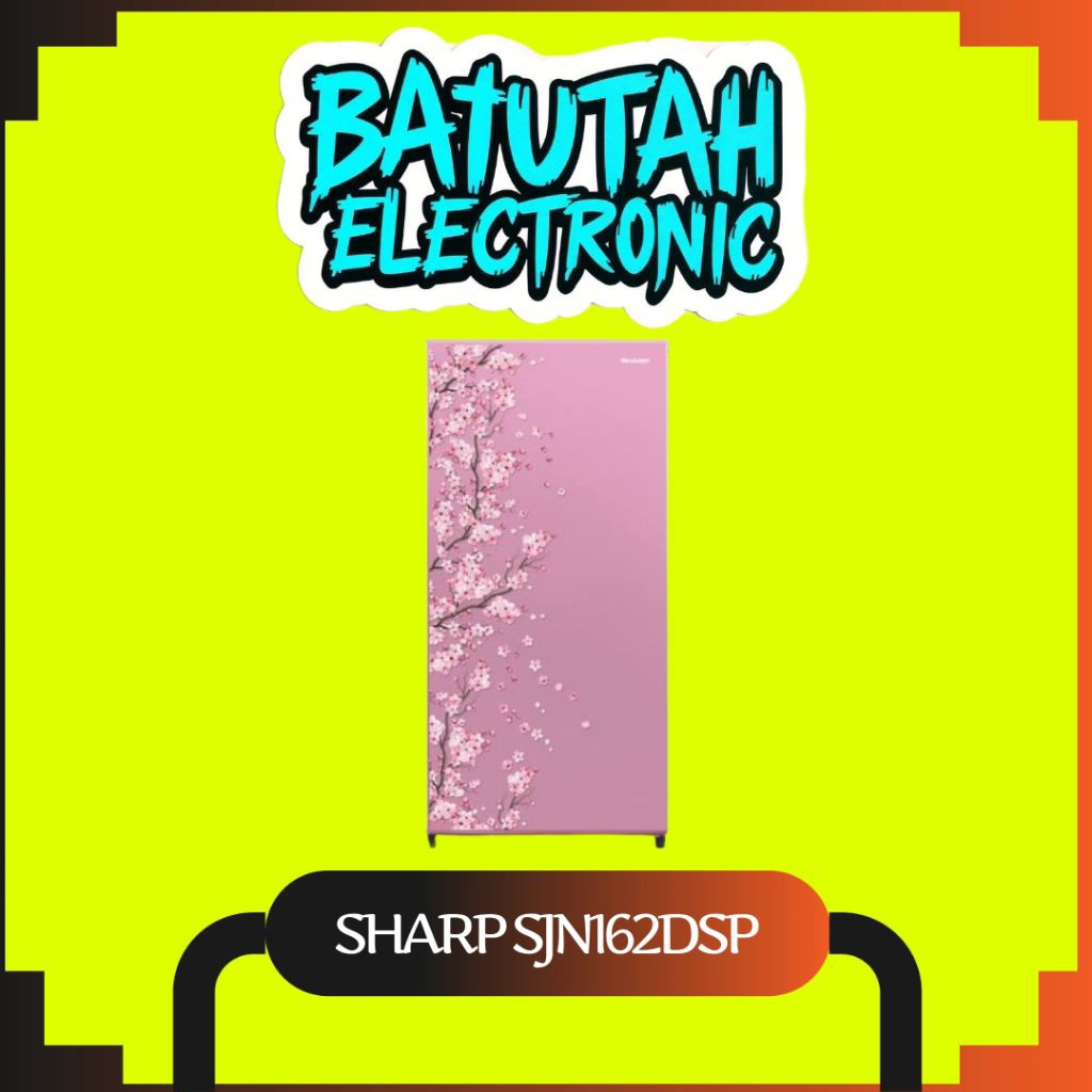 SHARP KULKAS 1 PINTU 1 DOOR REFRIGERATOR SJN162DSP