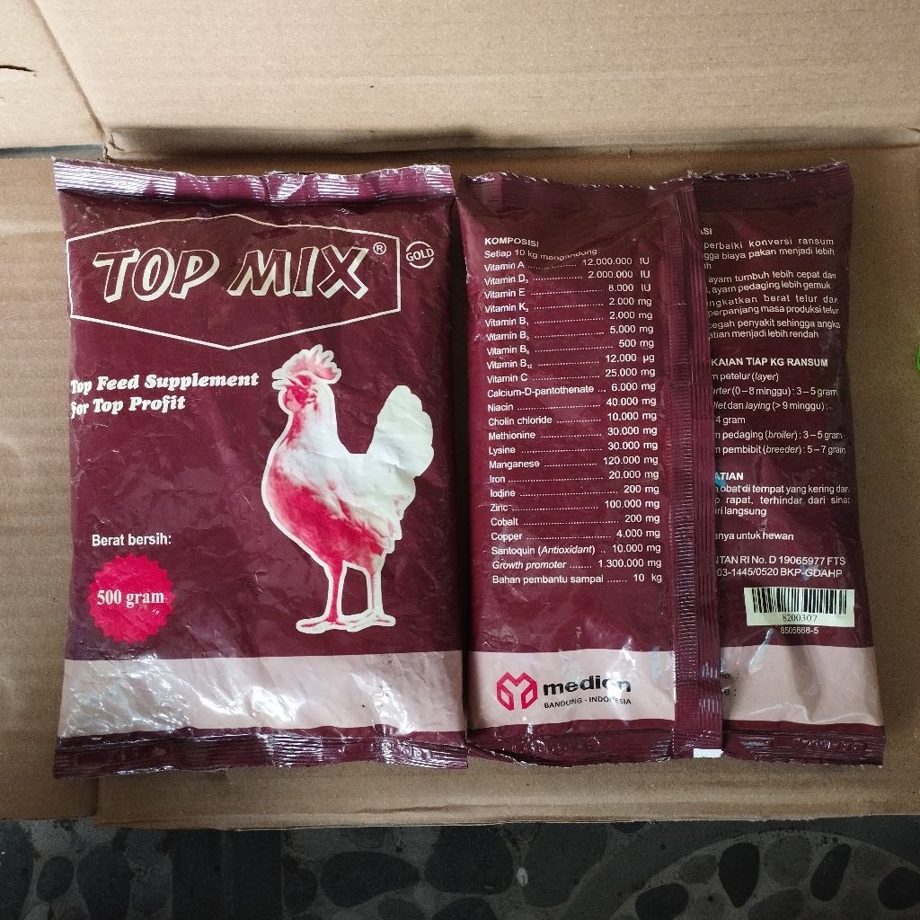 TOP MIX AYAM (500 GRAM)