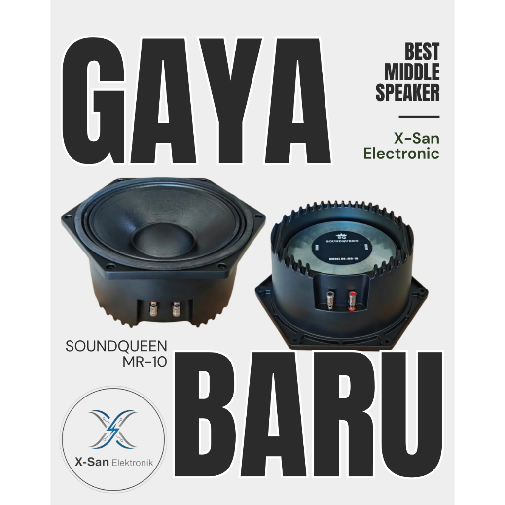 Speaker 10 Inch Soundqueen MR10 – Mid Range Pro Audio
