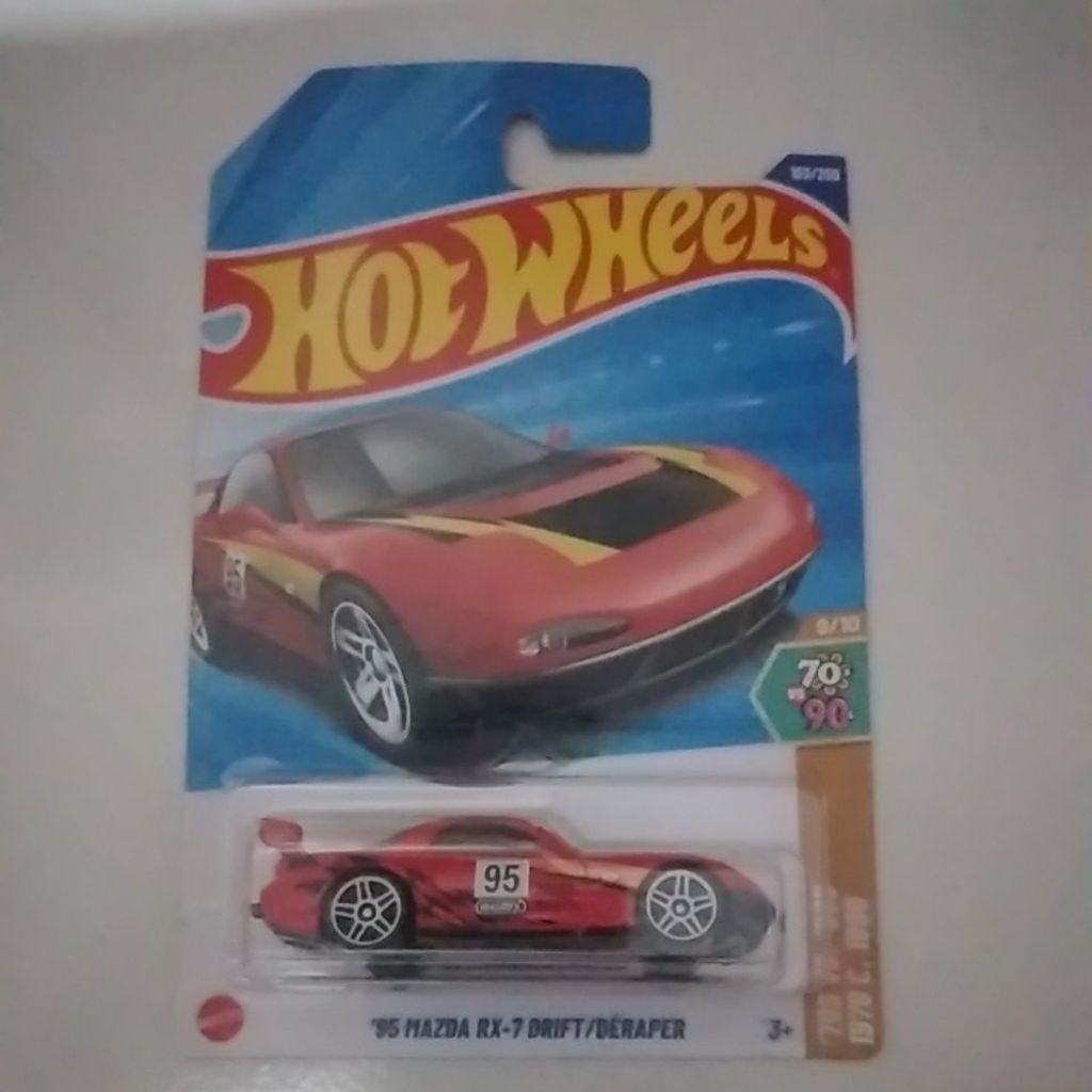 Hotwheels 95 mazda rx-7 drift/deraper