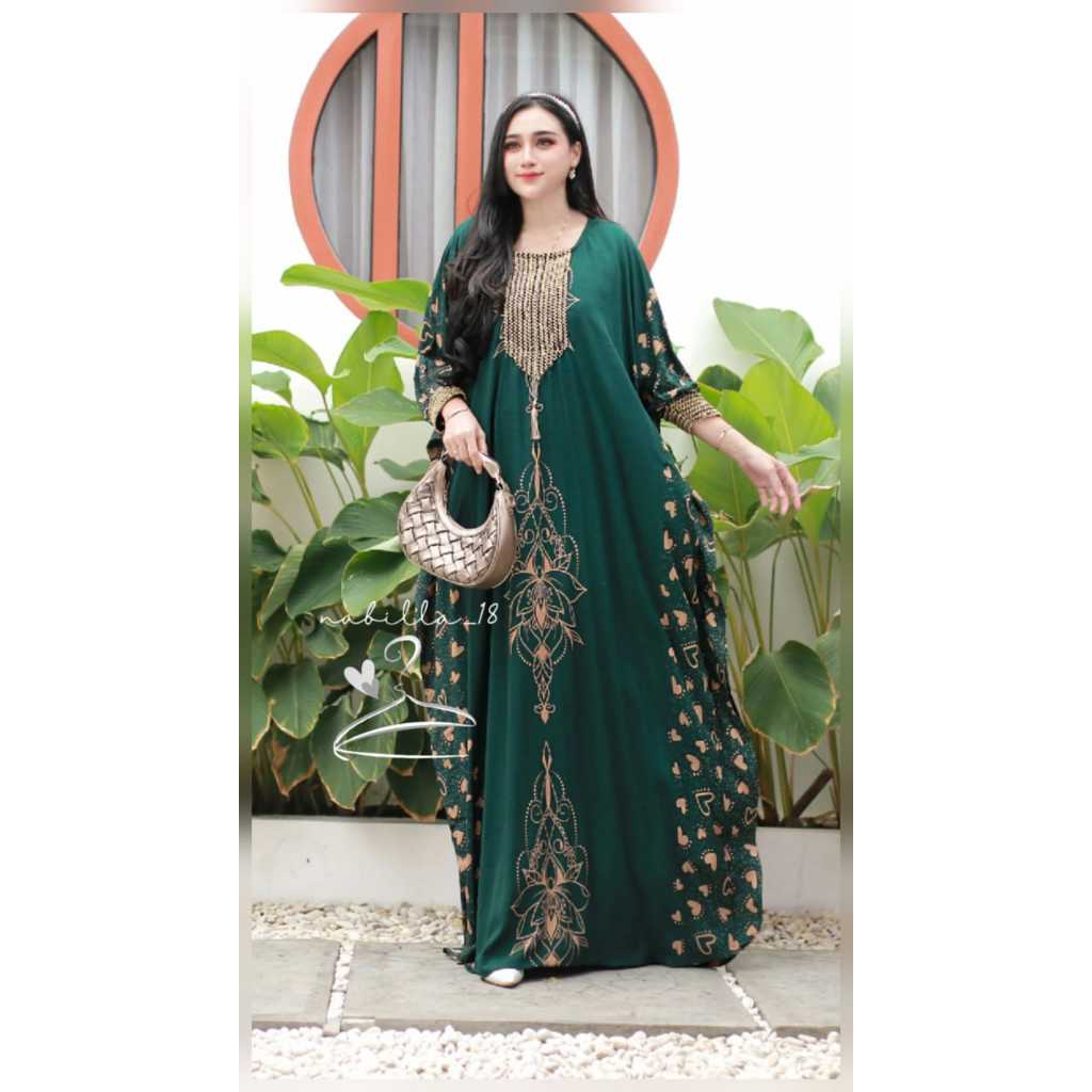 Kaftan Batik Kaftan Gamis Jumbo Kaftan Rayon Gamis Renda Sultan Viral Kaftan Rayon Motif Love