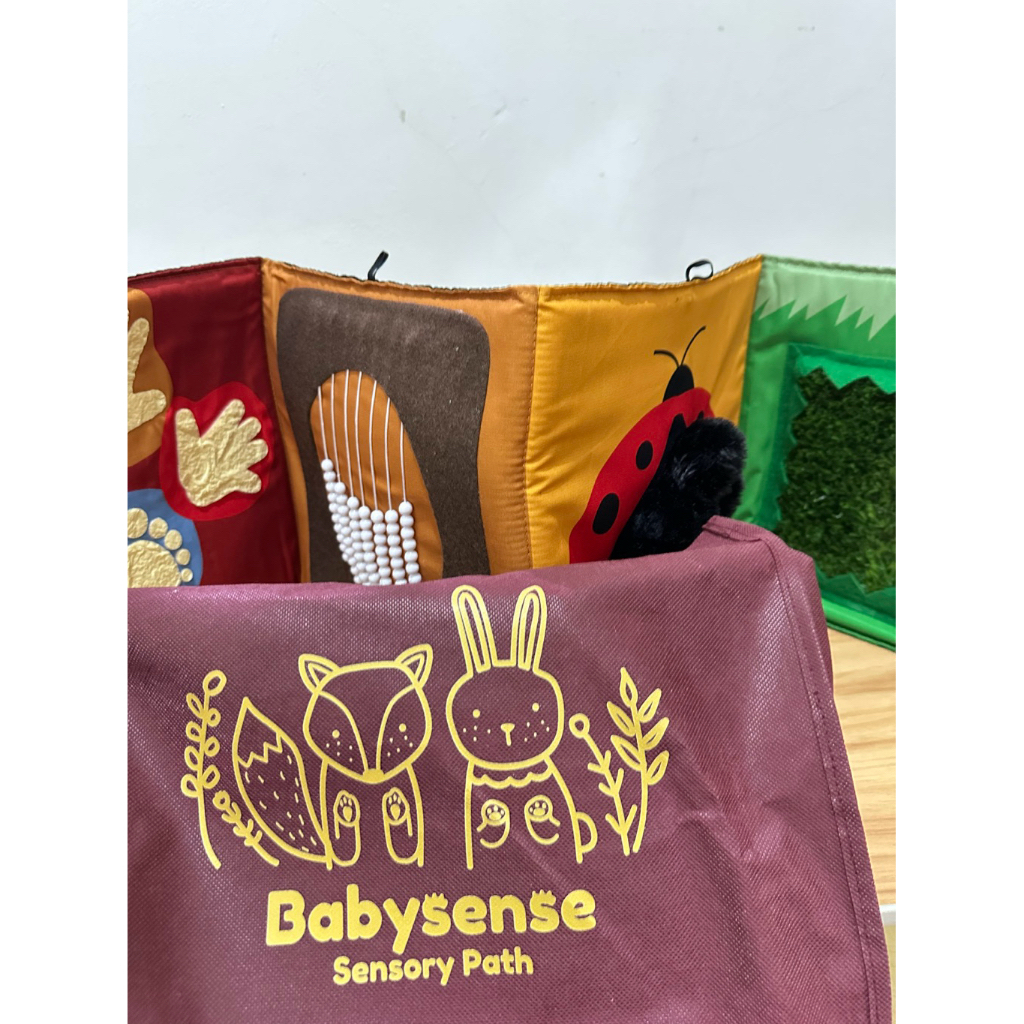 PRELOVED | Foxandbunny - Baby Sensory Path Mainan Edukasi Bayi Saat Tummy Time Sensory Play Baby Sen