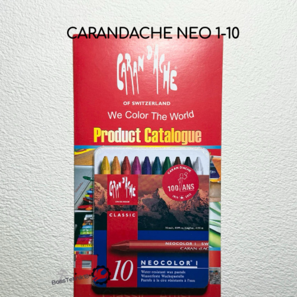 Carandache Neocolor I / 1 Crayon Carandache 10 Warna