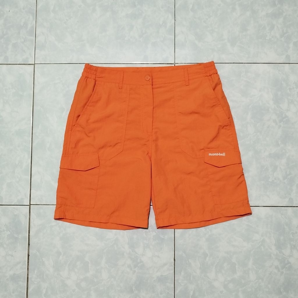 CELANA PENDEK HIKING OUTDOOR GUNUNG KARGO MONTBELL SIZE S SECOND