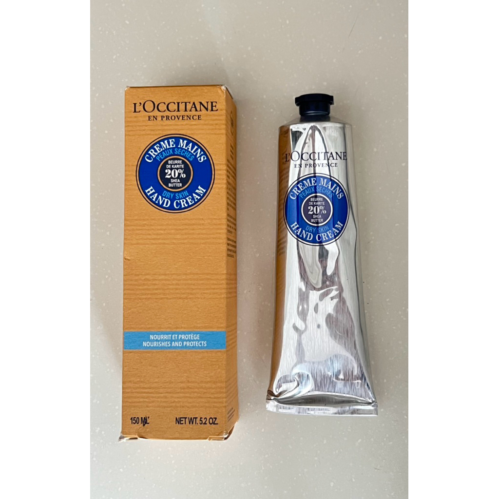 [BARU] L’OCCITANE SHEA HAND CREAM FOR DRY SKIN 150ML KRIM TANGAN SHEA BUTTER AROMA MELATI MELINDUNGI