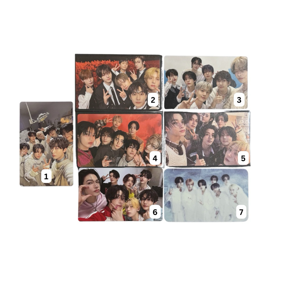 [READY STOCK] pc photocard enhypen enha official jungwon heeseung jay jake sunghoon sunoo ni-ki dark