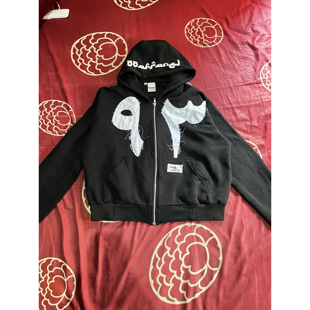 hoodie boxy unfinished