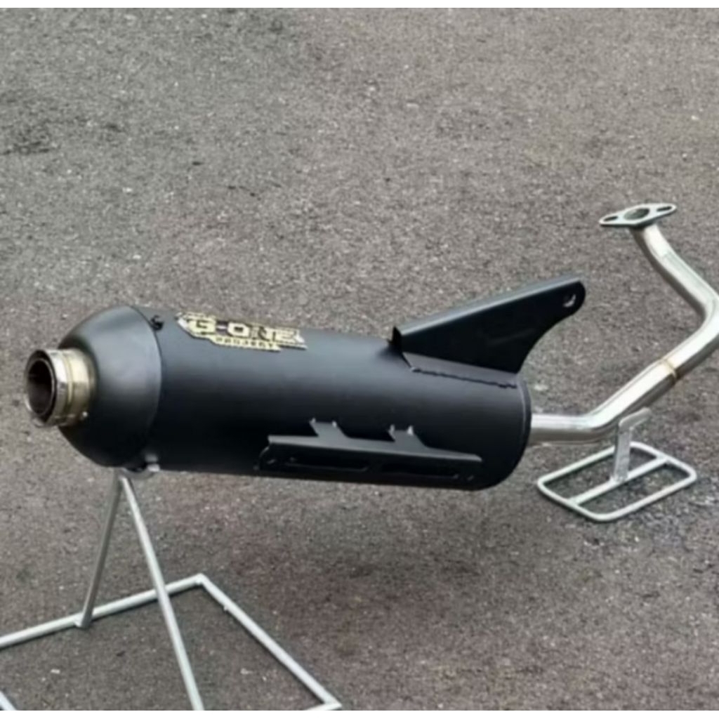 kenalpot setandar recing B-ONE PROJECT Beat Vario Scopy Mio sporty Fino injeksi