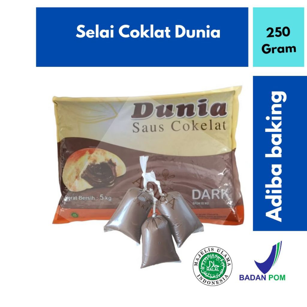 Selai Coklat Dunia 250 Gram