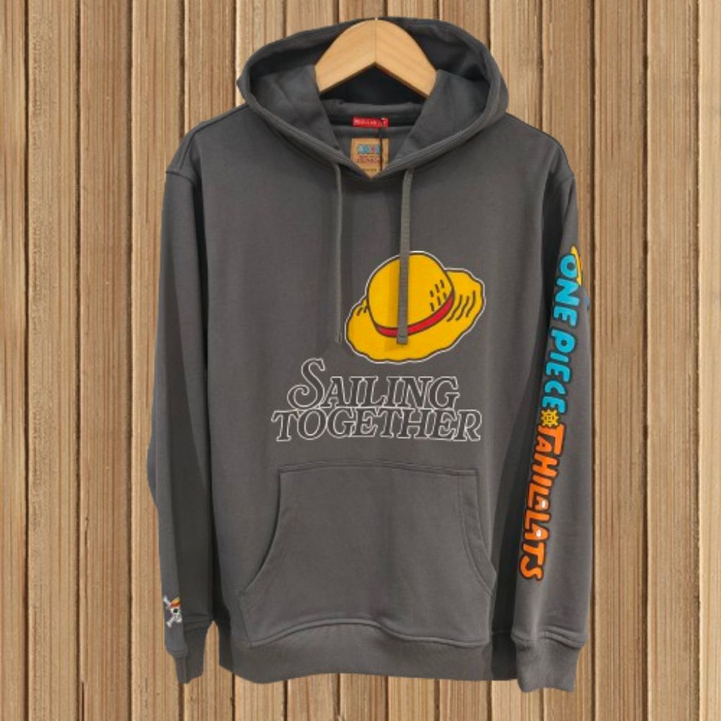 3Second X One Piece X Tahilalats Sweater Hoodie Pria Limited Edition Regular Fit 091024 Original
