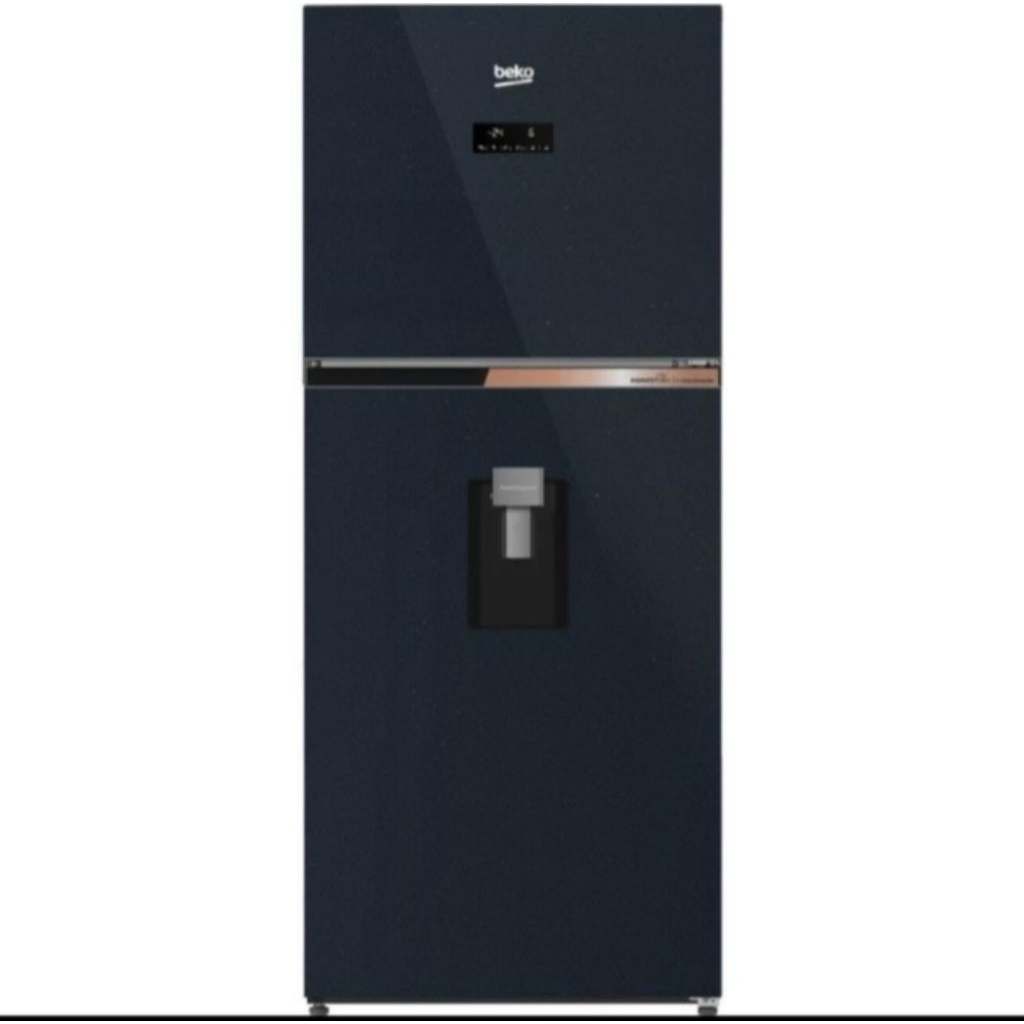 BEKO RDNT376E50VDUGBL Kulkas 2 Pintu Pro smart Inverter 375L Dual Cooling Water Dispenser