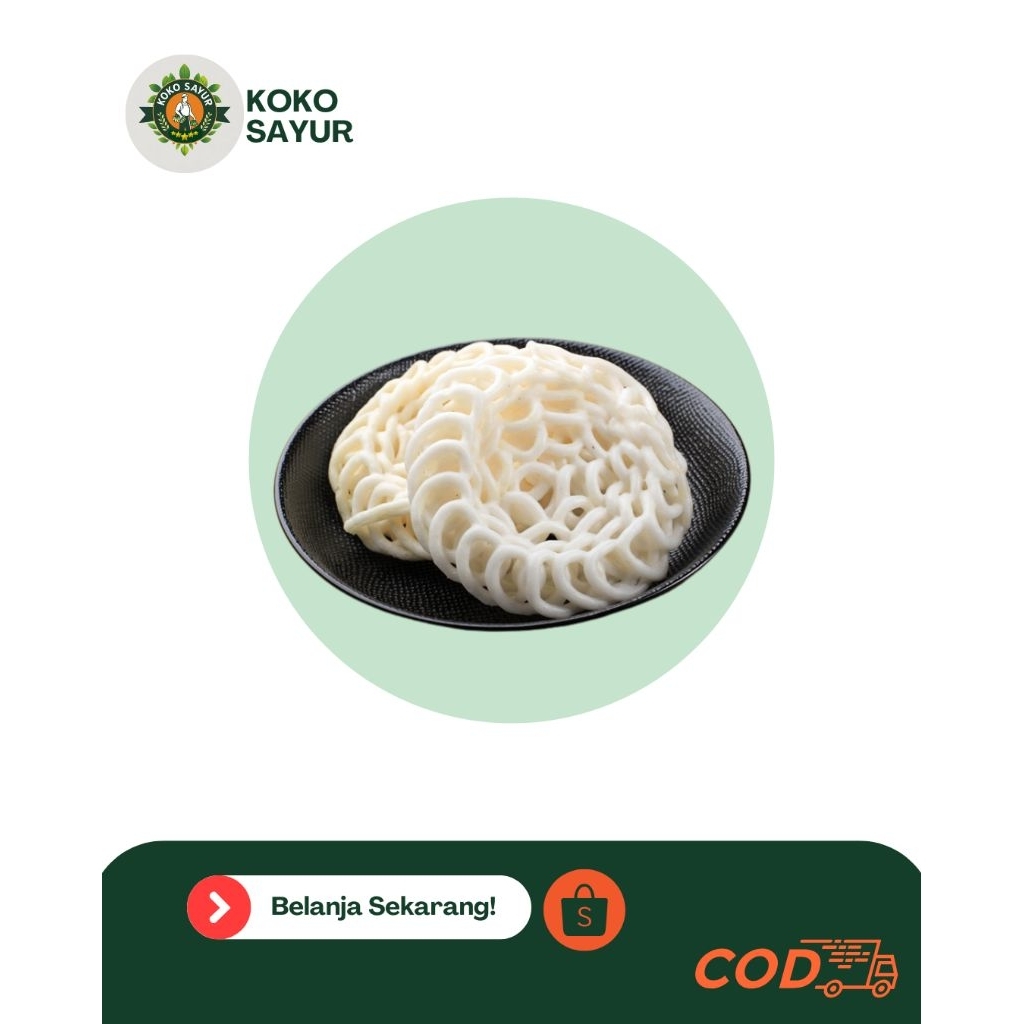 Kerupuk Putih Matang - Per Pack